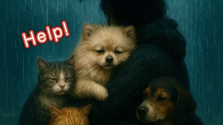 每個雨天，都是失去毛孩家庭最痛的日子。